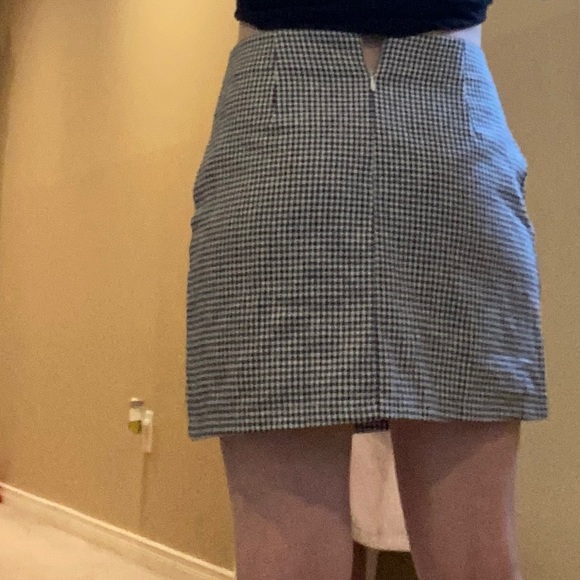 Gingham mini skirt - Picture 2 of 4